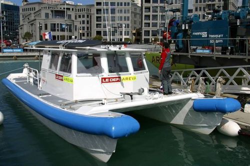 Express-Cruiser / Katamaran - Bernard Shipyard - Innenborder / Sport / Aluminium