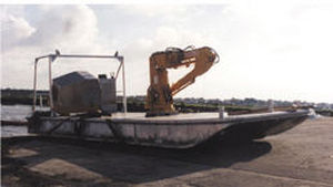 Arbeitsfrachtkahn-Berufsschiff - Bernard Shipyard - Innenborder