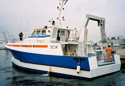 Forschungsboot Berufsschiff - ANTEDON II - Bernard Shipyard - Innenborder
