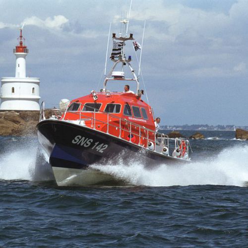 Such- und Rettungsboot Berufsschiff - ORC 140 - Bernard Shipyard - Innenborder / GRP