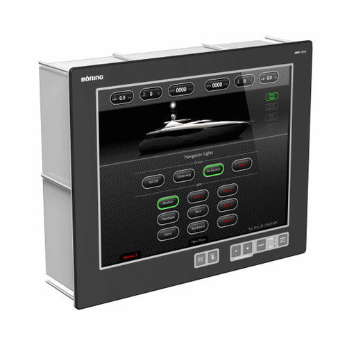 Panel-PC / für Schiffe - AHD 1215 F - Böning Automationstechnologie GmbH & Co. KG - für Yacht / Einbau / mit Touchscreen