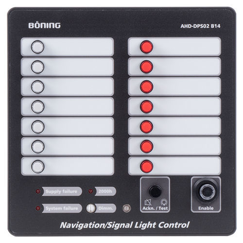 Überwachungs- und Bedientafel / für Schiffe - AHD-DPS02 B14 - Böning Automationstechnologie GmbH & Co. KG - für Yacht / mit Alarm