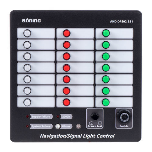 Überwachungs- und Bedientafel / für Schiffe - AHD-DPS02 B21  - Böning Automationstechnologie GmbH & Co. KG - für Yacht / Alarm
