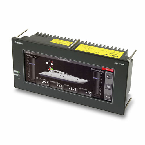Display für Schiffe - AHD 880 TC  - Böning Automationstechnologie GmbH & Co. KG - für Yacht / Video / Steuerung
