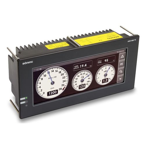 Display für Schiffe - AHD 880 E - Böning Automationstechnologie GmbH & Co. KG - für Yacht / Steuerung / für Motor