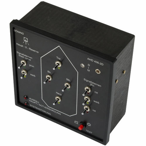 Überwachungs- und Bedientafel / für Schiffe - AHD 406-2D  - Böning Automationstechnologie GmbH & Co. KG - für Yacht / Alarm / maßgefertigt
