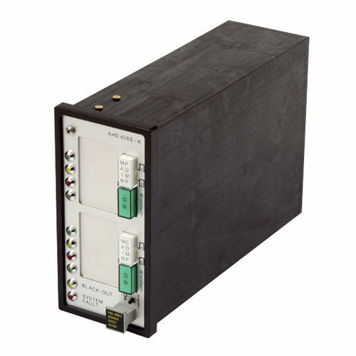 Bedienfeld für Schiffe - AHD 408 E-K - Böning Automationstechnologie GmbH & Co. KG - für Yacht / für Stand-by-Pumpen / mit Alarm