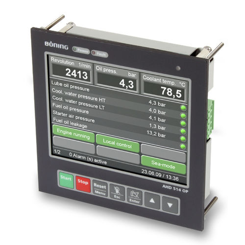 Panel-PC / für Schiffe - AHD 514 OP - Böning Automationstechnologie GmbH & Co. KG - für Yacht / Einbau / kompakt