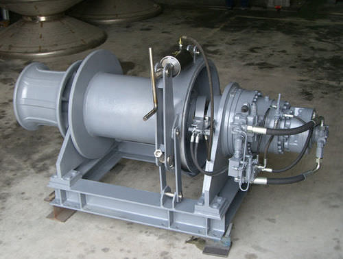 Winde zur Ladungssicherung - C.M.T - für Schiffe / Hydraulikmotor