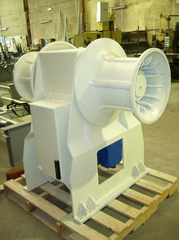 Hydraulische Gangspill - C.M.T - für Schiffe / Edelstahlgrund