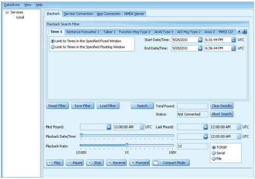 Überwachungssoftware - DataStore - CNS Systems AB - Tracking / AIS / für Schiffe