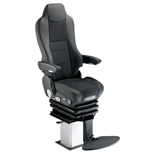 Steuermannsitz - NAUTIC PRO STAR AIR - Cleemann Chair-Systems - für Schiffe / mit Armlehnen / hohe Rückenlehne