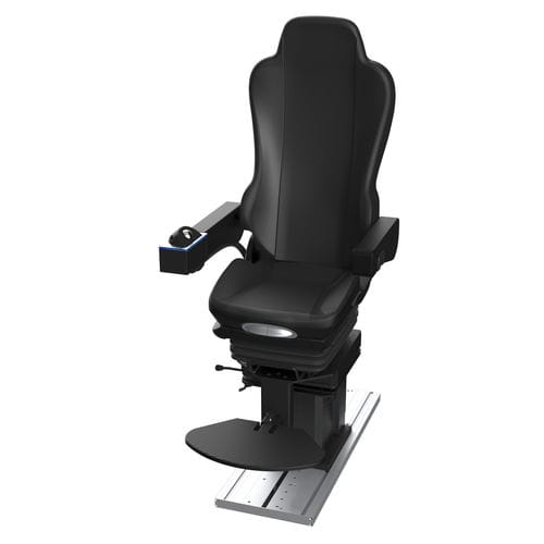 Steuermannsitz - COMMANDER M  - Cleemann Chair-Systems - für Schiffe / mit Armlehnen / mit integriertem Pult