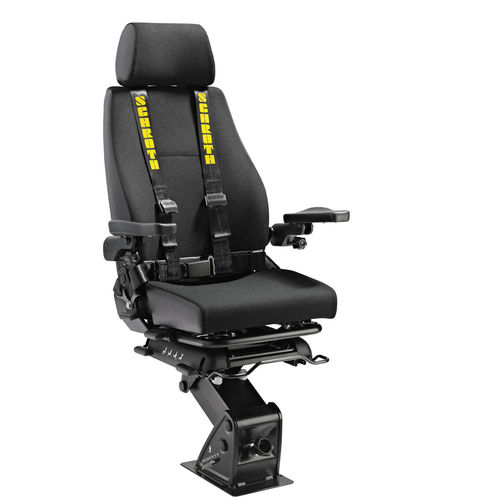 Bootsführersitz - OPERATOR STAR/ IMO  - Cleemann Chair-Systems - für Berufsboot / für Schiffe / mit Armlehnen