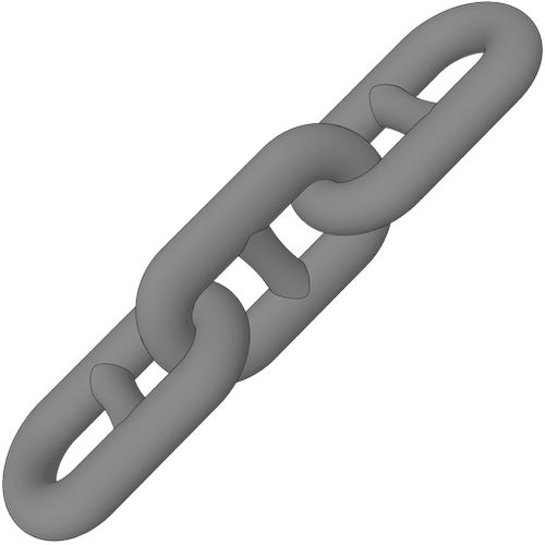 Kette für Schiffe - Damen Anchor & Chain Factory (AKF) - für Ankerplätze / Stegglied