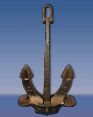 Hall-Anker - Damen Anchor & Chain Factory (AKF) - für Schiffe