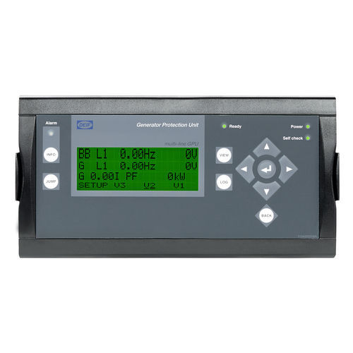 Schutz- und Kontrolltafel / für Schiffe - GPU-3 - DEIF - für Stromaggregate