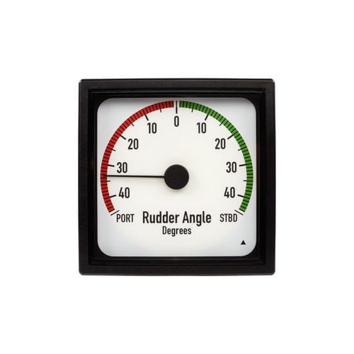 Standanzeige für Schiffe - XL series - DEIF - Ruderlage / analog / LED