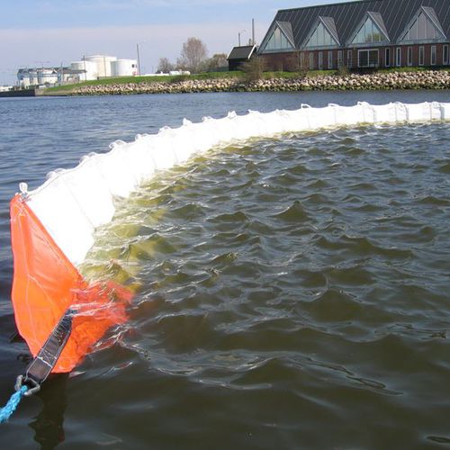 Sperre zur Schadstoffbekämpfung - A-Boom - Desmi - schwimmend / für Stillwasser