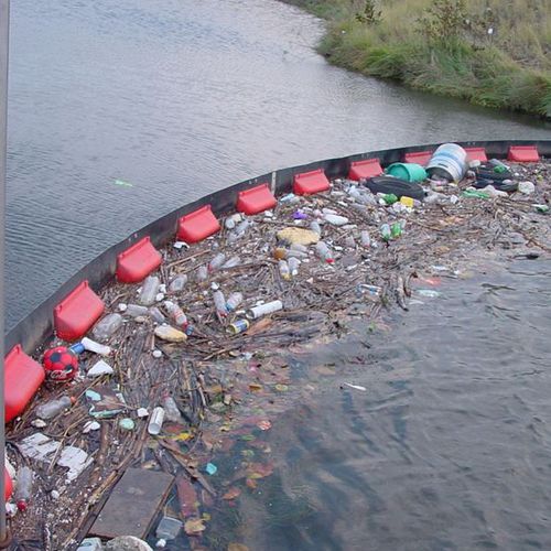 Sperre zur Schadstoffbekämpfung - Ro-Fence - Desmi - aufblasbar / für Fluss