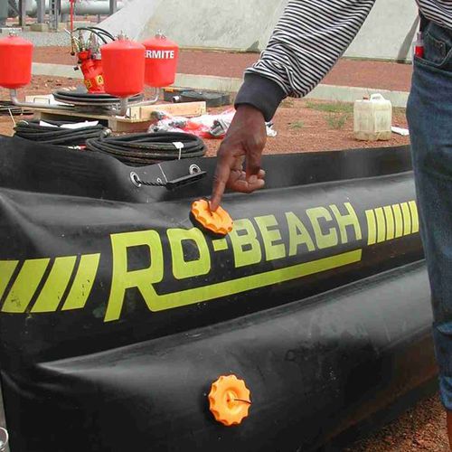 Sperre zur Schadstoffbekämpfung - Ro Beach - Desmi - aufblasbar / für Stillwasser