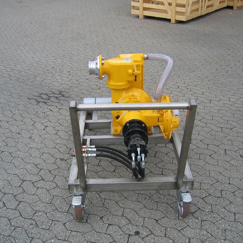Mobiles Entleersystem - Spate PD 75 - Desmi - für Boot / Membranpumpen