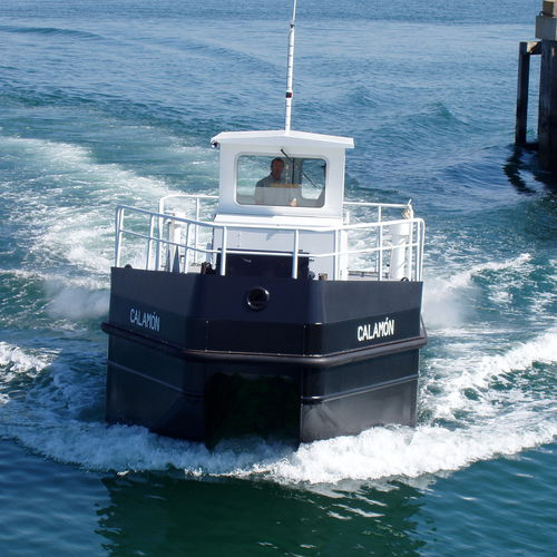 Ölrückführungsboot Berufsschiff - PollKitten  - Desmi - Innenborder