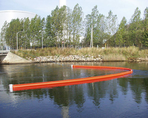 Sperre zur Schadstoffbekämpfung - Troilboom AF - Desmi - aufblasbar / für Fluss