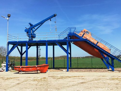 Rampe für das Zuwasserlassen - D-TF - d-i davit international-hische GmbH