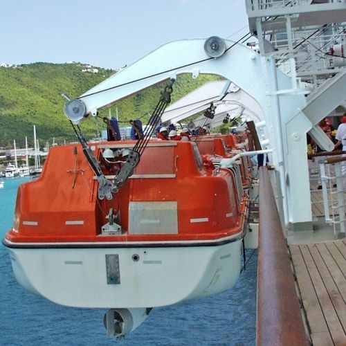 Davit für Schiffe - D-RT - d-i davit international-hische GmbH - für MOB-Boot / Schwerkraft