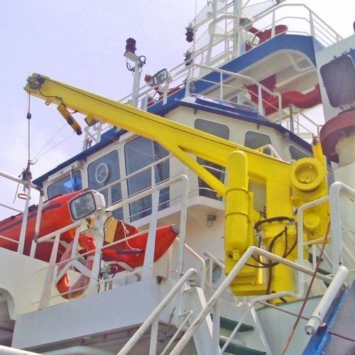 Davit für Schiffe - D-CRm - d-i davit international-hische GmbH - für Arbeitsboote / hydraulisch / Schwerkraft