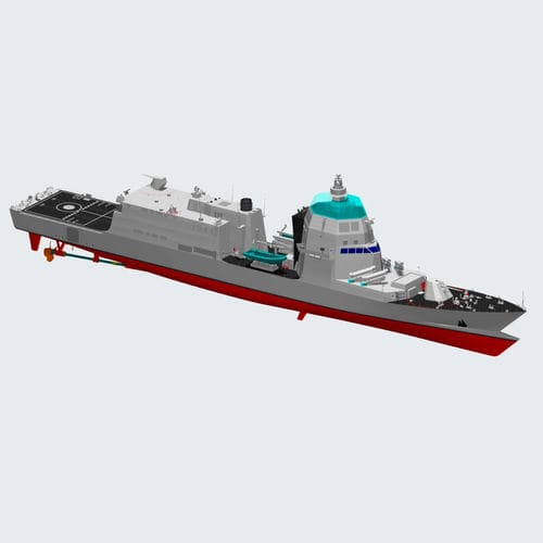 Mehrzweck-Schiff / Hochseepatrouillen - MULTIPURPOSE  - Fincantieri - Cantieri Navali Italiani - Hochgeschwindigkeit