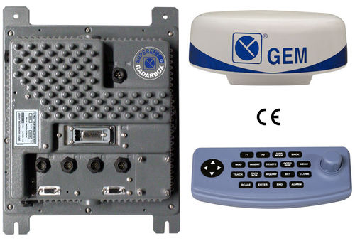Radar für Schiff - mod. 440RD/P/RB - GEM Elettronica - für Freizeitboote / ATA / Farbe
