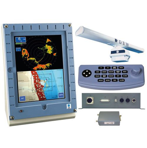 Radar für Schiff - SUPERNET - GEM Elettronica - für Freizeitboote / für Marineanwendungen / Hafen