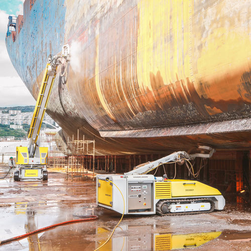 Hochdruckreiniger für Werft - DOCKBOY - Hammelmann GmbH - mobil / Dieselmotor