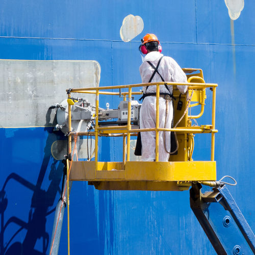 Hochdruckreiniger für Werft - AQUABLAST® Line - Hammelmann GmbH - vormontiert / elektrisch