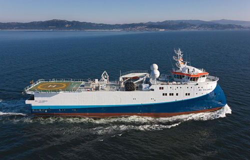 Schiff für die seismische Forschung - WG VESPUCCI - Hijos de J. Barreras