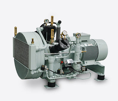 Kompressor für Schiffe - Passat - Sauer Compressors - dreistufig / stationär / ölgeschmiert