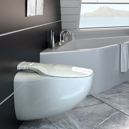WC für Marineanwendungen - PEARL - Jets Vacuum - Vakuum / wandmontiert