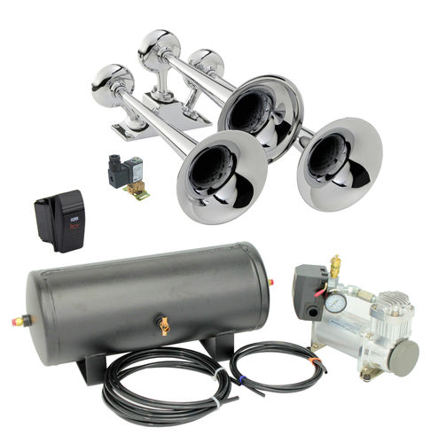 Pneumatisches Horn - T-0A COMPLETE KIT - KAHLENBERG INDUSTRIES - für Boote < 20 m