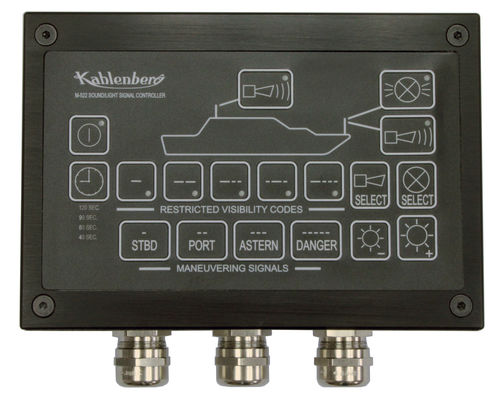 Bedienfeld für Schiffe - M-522  - KAHLENBERG INDUSTRIES - Signalhorn / mit Timer