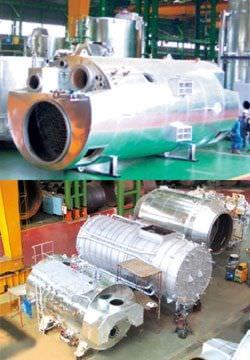 Kessel für Schiff / Dampf - PC SERIES - Kangrim Heavy Industries - mit Wasserröhren