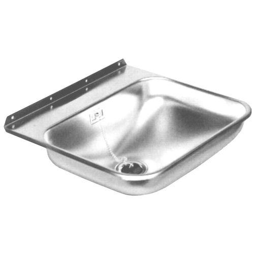 Quadratisches Spülbecken - TS430 - Loipart AB - Edelstahl / für Boot