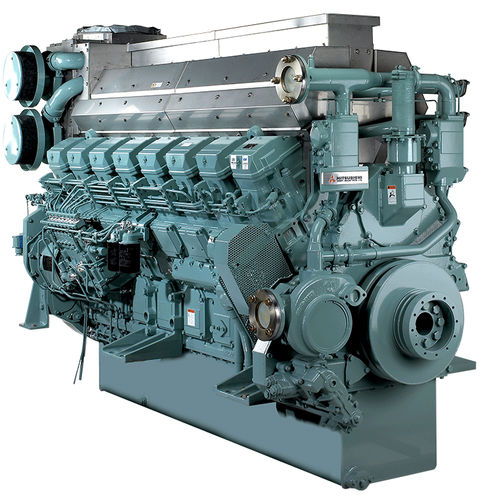 Innenbordmotor - S16R-MPTA - Mitsubishi Equipment Europe - zur Unterstützung / Diesel / elektrisch