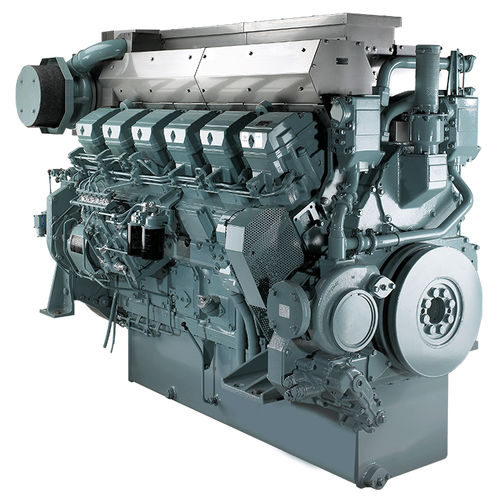 Innenbordmotor - S12R-MPTAW - Mitsubishi Equipment Europe - Antrieb / Diesel / für Berufsschiffe