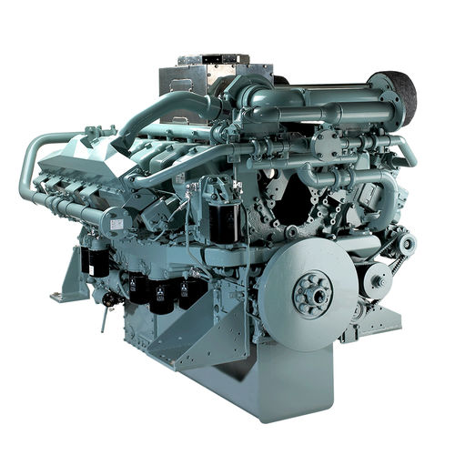 Innenbordmotor - S12A2-T2MPTAW2 - Mitsubishi Equipment Europe - Antrieb / Diesel / für Berufsschiffe