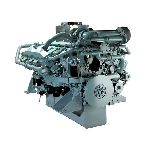 Innenbordmotor - S12A2-MPTA - Mitsubishi Equipment Europe - zur Unterstützung / Diesel / für Berufsschiffe