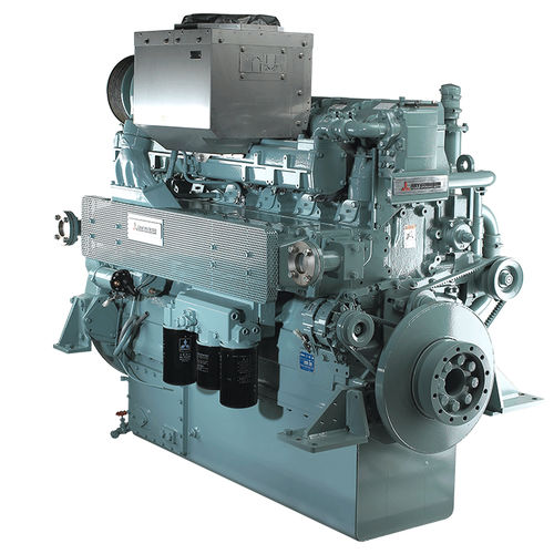 Innenbordmotor - S6R-MPTAW - Mitsubishi Equipment Europe - zur Unterstützung / Diesel / für Berufsschiffe