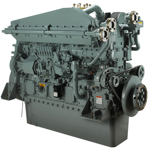 Innenbordmotor - S6A3-MPTA - Mitsubishi Equipment Europe - zur Unterstützung / Diesel / für Berufsschiffe