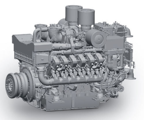 Innenbordmotor - Series 4000 M93/M93L - MTU - Antrieb / Diesel / für Freizeitschifffahrt